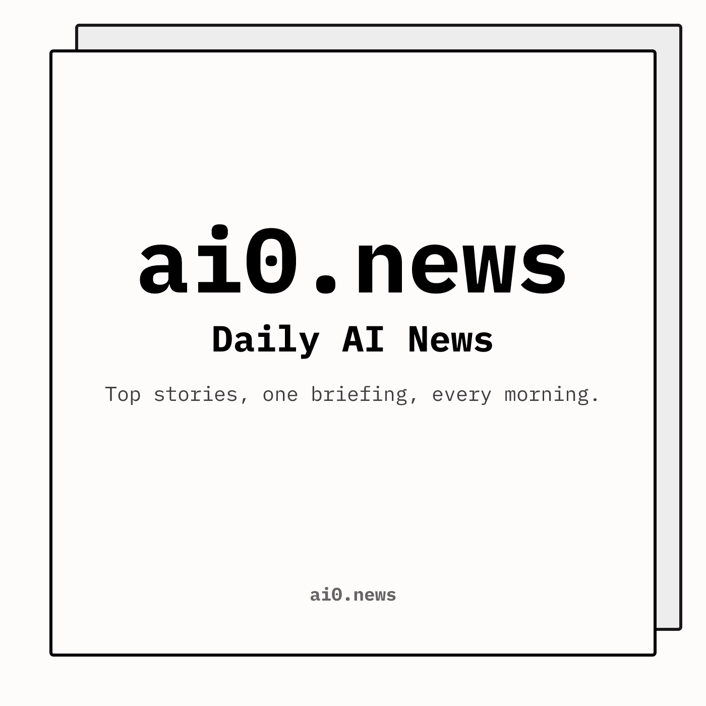 ai0.news — Daily AI News